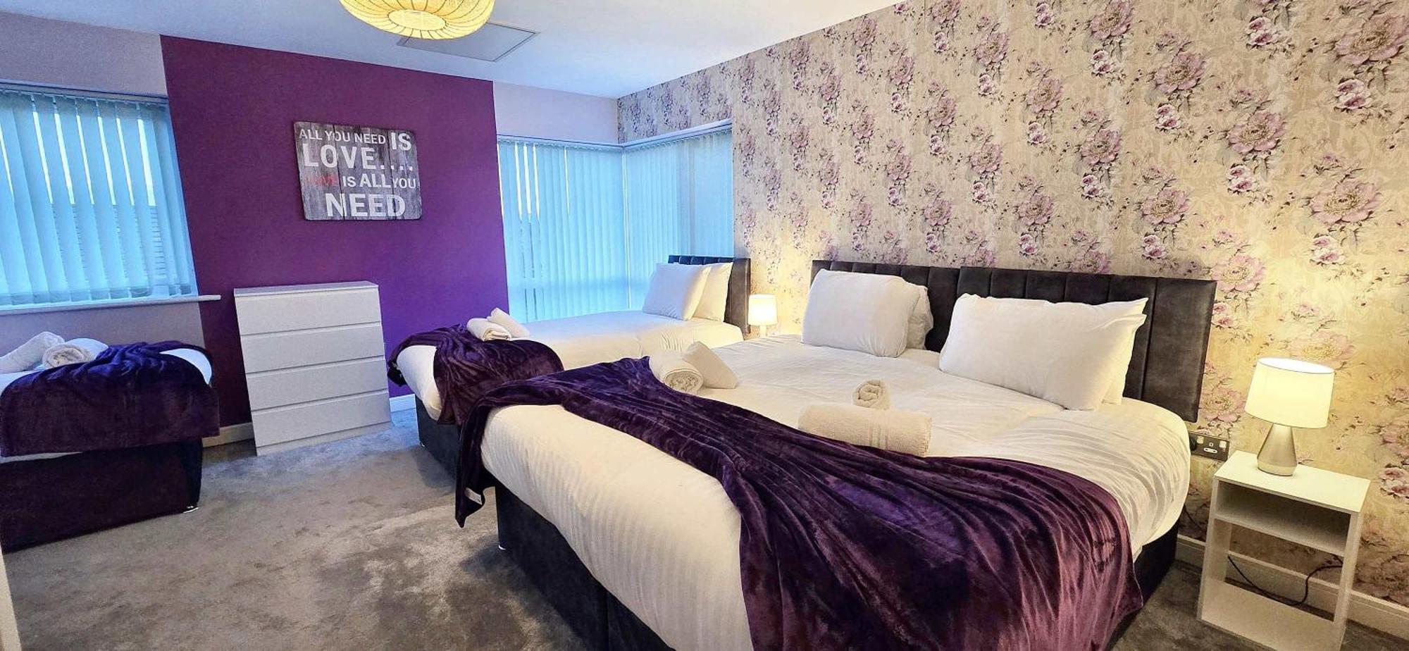 Holiday home Newly Refurbished 4bedroom Townhouse By The Etihad Manchester